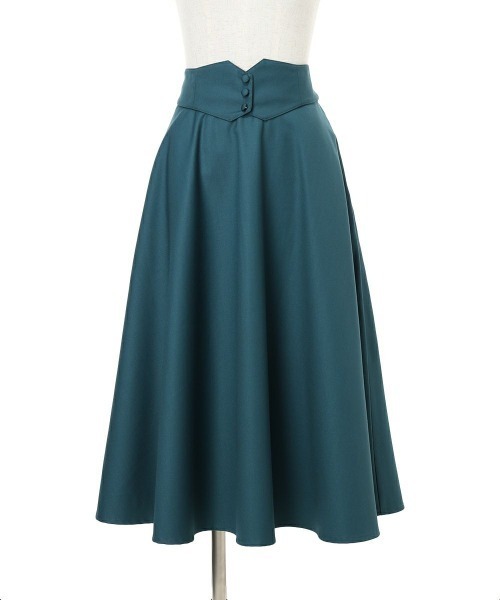 F i.n.t(フィント)の「【3サイズ展開】コルセットベルト2wayフレアースカート/fint フィント(スカート・レディース・ネイビー/ブルーグリーン/レッド系その他・1/2/3)」の13枚目の写真