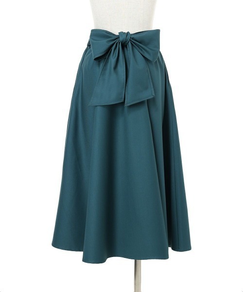 F i.n.t(フィント)の「【3サイズ展開】コルセットベルト2wayフレアースカート/fint フィント(スカート・レディース・ネイビー/ブルーグリーン/レッド系その他・1/2/3)」の16枚目の写真