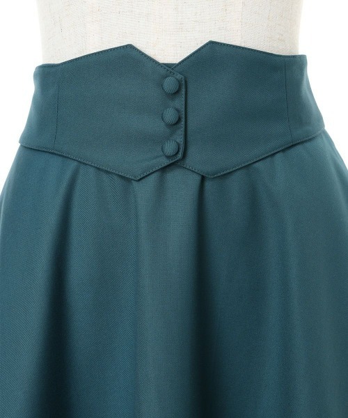 F i.n.t(フィント)の「【3サイズ展開】コルセットベルト2wayフレアースカート/fint フィント(スカート・レディース・ネイビー/ブルーグリーン/レッド系その他・1/2/3)」の20枚目の写真