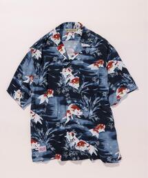 schott | Schott×PJ/ショット×パイナップルジュース/GOLDFISH RAYON SHIRT/ゴールドフィッシュ レーヨンシャツ(シャツ/ブラウス)