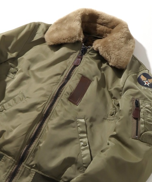 HOUSTON/ヒューストン】B-15B FLIGHT JACKET/フライトジャケット