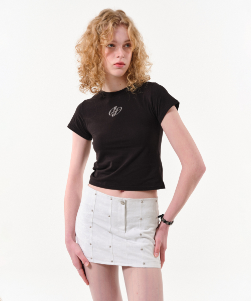 FOR THE WEATHER(フォーザウェザー)の「スタースタッドミニスカート(ホワイト)(スカート・レディース・その他・SMALL/MEDIUM)」の6枚目の写真