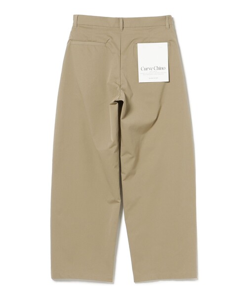 BEAMS HEART（ビームスハート）の「カーブ バギー チノ パンツ（チノパンツ・メンズ・ベージュ/ブラック・SMALL/LARGE/MEDIUM）」の11枚目の写真