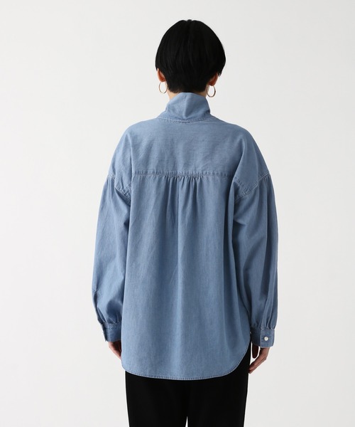 Elura(エルーラ)の「デニムボウタイブラウス/646532(シャツ/ブラウス・レディース・ライトブルー/ブルー・FREE)」の21枚目の写真
