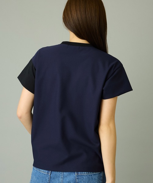 AVIE（アビィ）の「【mien】刺繍デザインTee（Tシャツ/カットソー・レディース・ホワイト/ブラック・38）」の20枚目の写真