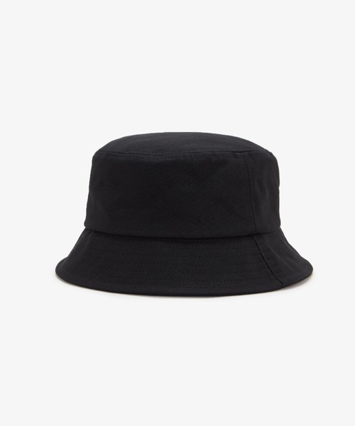FRED PERRY（フレッドペリー）の「Bold Branding Canvas Bucket Hat／ボールドロゴキャンバスバケットハット（ハット・メンズ・ブラック・L）」の7枚目の写真