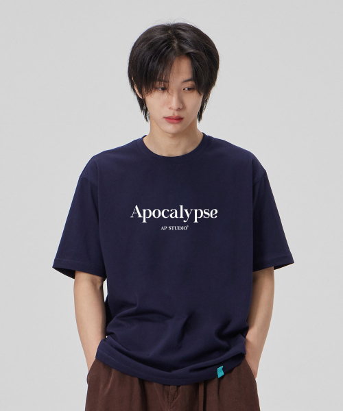 ASTRAL PROJECTION（アストラルプロジェクション）の「[アポカリプス]コットンルーズフィット半袖Tシャツ_スペースネイビー（Tシャツ/カットソー・メンズ・その他・L/XL/XXL/M）」の2枚目の写真
