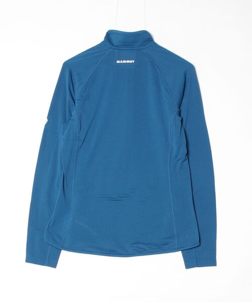 Mammut（マムート）の「エナジー ライト ミッドレイヤー ハーフ ジップ プル アジアンフィット Aenergy Light ML Half Zip Pull AF Women（Tシャツ/カットソー・レディース・ブルー・M/L/XL）」の2枚目の写真