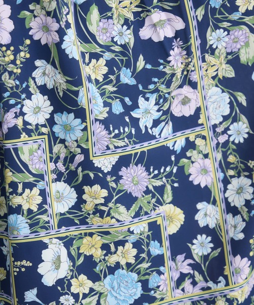 KATHARINE ROSS（キャサリンロス）の「【KATHARINE ROSS】リバイバルアロマプリントブラウス（シャツ/ブラウス・レディース・ネイビー/ピンク・FREE）」の11枚目の写真