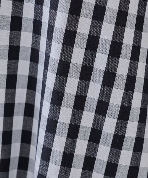 BEARDSLEY（ビアズリー）の「《2/15(日)12：00追加予約》先染めギャザーワンピース（ワンピース・レディース・ネイビー/ブラック・0/1）」の13枚目の写真