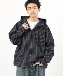 ATELANE（アテレーン）の「ATELANE /グラフチェック/フーデットパーカー（パーカー）」