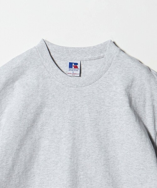 UNITED ARROWS & SONS（ユナイテッドアローズアンドサンズ）の「＜RUSSELL ATHLETIC for UNITED ARROWS & SONS＞ DECENT TEE/Tシャツ（Tシャツ/カットソー・メンズ・ライトグレー/ホワイト/ブラック・S/XL/L/M）」の13枚目の写真