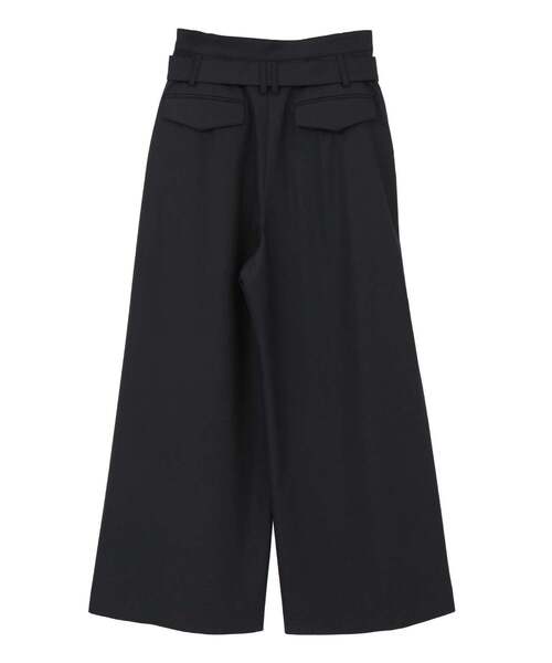 martinique(マルティニーク)の「【l’heritage martinique/レリタージュ マルティニーク】ウーステッドチンツバギーパンツ(その他パンツ・レディース・ネイビー/グレー・2/1)」の4枚目の写真