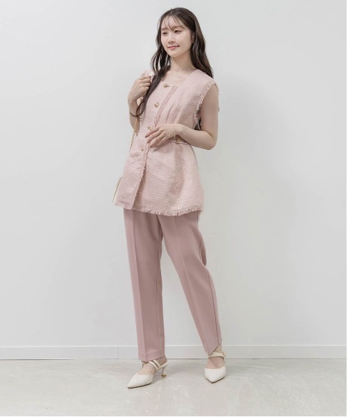 RANDA（ランダ）の「モノグラムパールミュールパンプス（パンプス・レディース・ブラック/アイボリー/ベージュ・M/L/S/LL）」の18枚目の写真