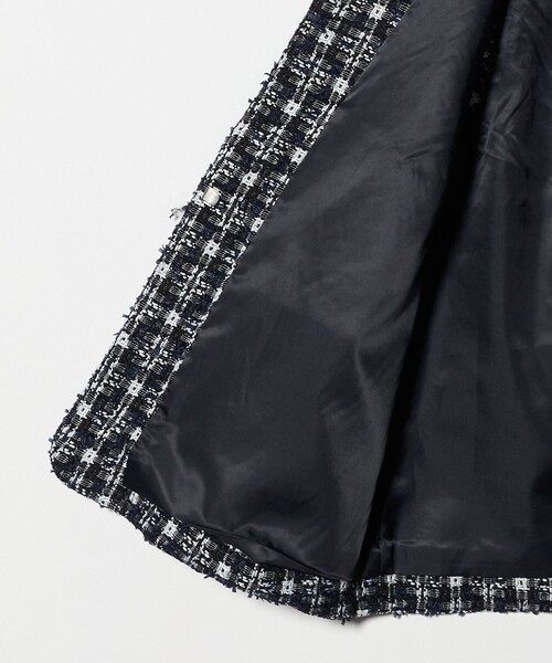 A DAY IN THE LIFE UNITED ARROWS(アデイインザライフユナイテッドアローズ)の「ミックスツイード キーネックベスト メランジ <A DAY IN THE LIFE>(ベスト・レディース・その他1・FREE)」の7枚目の写真