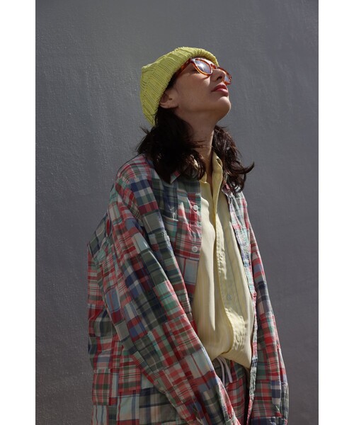 BEAMS PLUS(ビームスプラス)の「MIL Easy Patchwork Madras(その他パンツ・メンズ・ピンク・X-LARGE/MEDIUM/SMALL)」の5枚目の写真