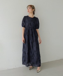 CLEIO | 【CLEIO】チューリップジャガードワンピース  TULIP JACQUARD DRESS(ワンピース)