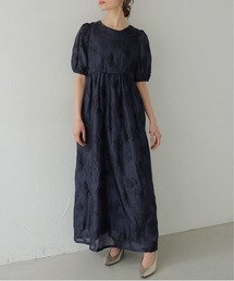CLEIO（クレイオ）の「【CLEIO】チューリップジャガードワンピース  TULIP JACQUARD DRESS（ワンピース）」