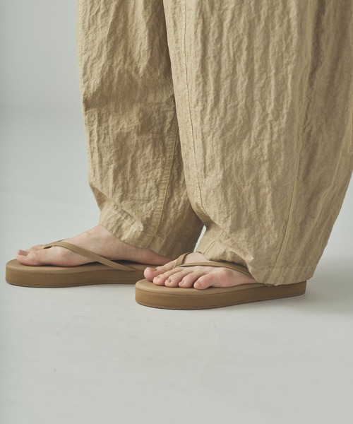 Curensology(カレンソロジー)の「Curensology(カレンソロジー)/サルファーダイドロストパンツ(その他パンツ・レディース・ベージュ/ダークブラウン/グレー・FREE)」の13枚目の写真