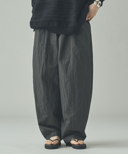 Curensology(カレンソロジー)の「Curensology(カレンソロジー)/サルファーダイドロストパンツ(その他パンツ・レディース・ベージュ/ダークブラウン/グレー・FREE)」の15枚目の写真