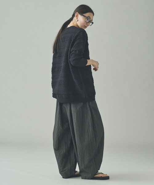 Curensology(カレンソロジー)の「Curensology(カレンソロジー)/サルファーダイドロストパンツ(その他パンツ・レディース・ベージュ/ダークブラウン/グレー・FREE)」の19枚目の写真