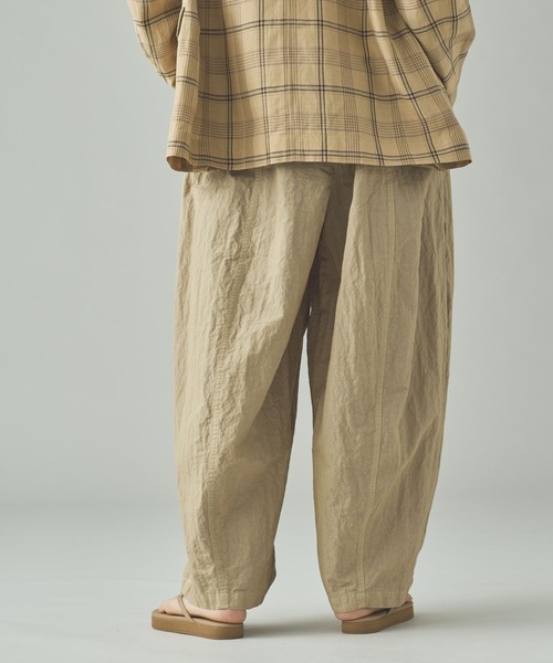 Curensology(カレンソロジー)の「Curensology(カレンソロジー)/サルファーダイドロストパンツ(その他パンツ・レディース・ベージュ/ダークブラウン/グレー・FREE)」の8枚目の写真