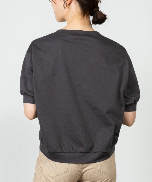 STUDIO PICONE(スタジオピッコーネ)の「ピクセルピコUV速乾プルオーバー(Tシャツ/カットソー・レディース・グレー/ベージュ/ホワイト・M/L/LL)」の14枚目の写真