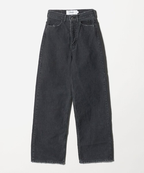 JANESMITH(ジェーンスミス)の「<JANE SMITH >ヘビーダッククロス 5ポケット パンツ(その他パンツ・レディース・ブラック/ベージュ・25/24)」の2枚目の写真