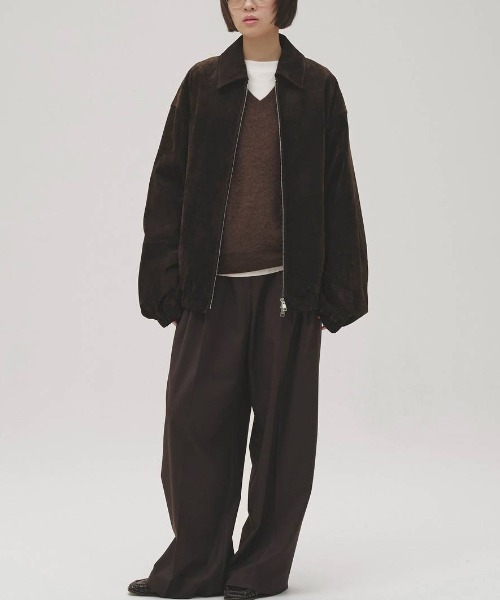 TODAYFUL Washer Zip Blouson 新品 トゥデイフル TODAYFUL トゥデイフル 2026Prefall アウター Suede Zip Blouson 9月