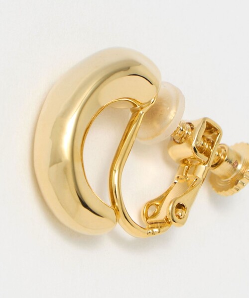 UNITED ARROWS（ユナイテッドアローズ）の「NRW C イヤリング（イヤリング・レディース・ゴールド/シルバー・FREE）」の9枚目の写真