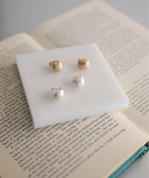 rapiecage（ラピエサージュ）の「マットメタルラウンドイヤリング（イヤリング）」