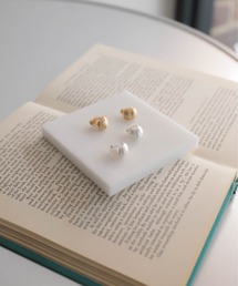 rapiecage（ラピエサージュ）の「マットメタルラウンドイヤリング（イヤリング）」