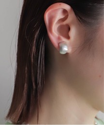 rapiecage（ラピエサージュ）の「マットメタルラウンドイヤリング（イヤリング）」