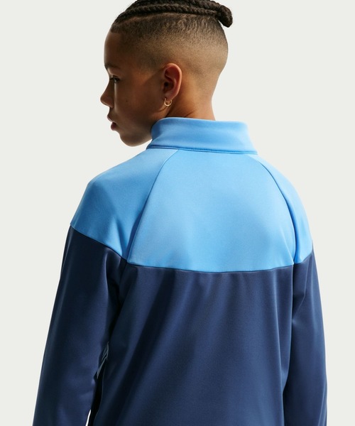 NIKE(ナイキ)の「ナイキ NIKE YTH NSW DF トラックスーツ PK FZ(ジャージ・キッズ・ブルー/ブラック・130cm/140cm/150cm/160cm)」の12枚目の写真
