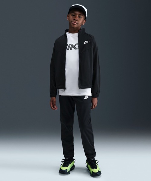 NIKE（ナイキ）の「ナイキ NIKE YTH NSW DF トラックスーツ PK FZ（ジャージ・キッズ・ブルー/ブラック・130cm/140cm/150cm/160cm）」の16枚目の写真