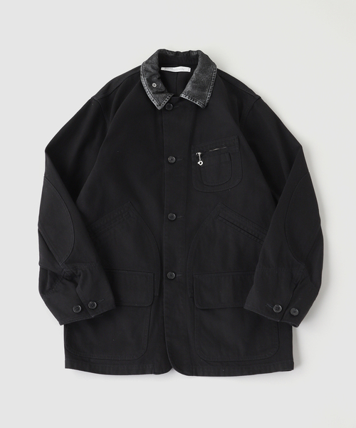 DAIRIKU（ダイリク）の「DAIRIKU / ダイリク 5PKT Chino Hunting Jacket（カバーオール・メンズ・ブラック/ベージュ/ブルー系その他・MEDIUM/LARGE/SMALL）」の2枚目の写真