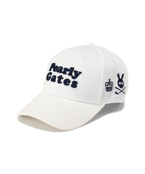 PEARLY GATES】差込2段ロゴスカルラビットCAP（キャップ）｜PEARLY