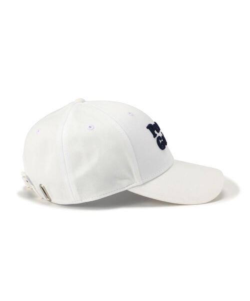 PEARLY GATES（パーリーゲイツ）の「【PEARLY GATES】差込２段ロゴスカルラビットＣＡＰ（キャップ・レディース・ホワイト/ベージュ/ネイビー・FREE）」の6枚目の写真
