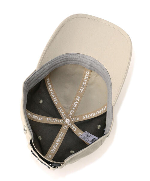 PEARLY GATES（パーリーゲイツ）の「【PEARLY GATES】差込２段ロゴスカルラビットＣＡＰ（キャップ・レディース・ホワイト/ベージュ/ネイビー・FREE）」の15枚目の写真