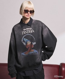 MAISON SPECIAL | 《UNISEX》【MOVIE SERIES】「FANTASIA」- STAR HEART - Prime-Over Crew Neck Sweatshirt/「ファンタジア」- スターハート -プライムオーバークルーネックスウェット【MAISON SPECIAL/メゾンスペシャル】(スウェット)