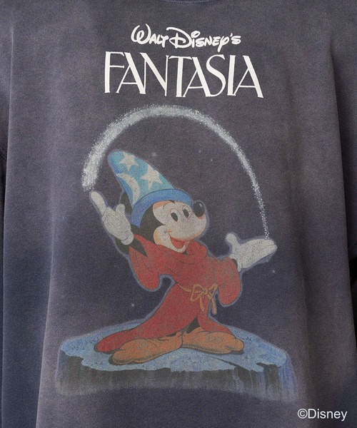 MAISON SPECIAL（メゾンスペシャル）の「《UNISEX》【MOVIE SERIES】「FANTASIA」- STAR HEART - Prime-Over Crew Neck Sweatshirt/「ファンタジア」- スターハート -プライムオーバークルーネックスウェット【MAISON SPECIAL/メゾンスペシャル】（スウェット・メンズ・ネイビー/ブラック・0/1/2）」の18枚目の写真