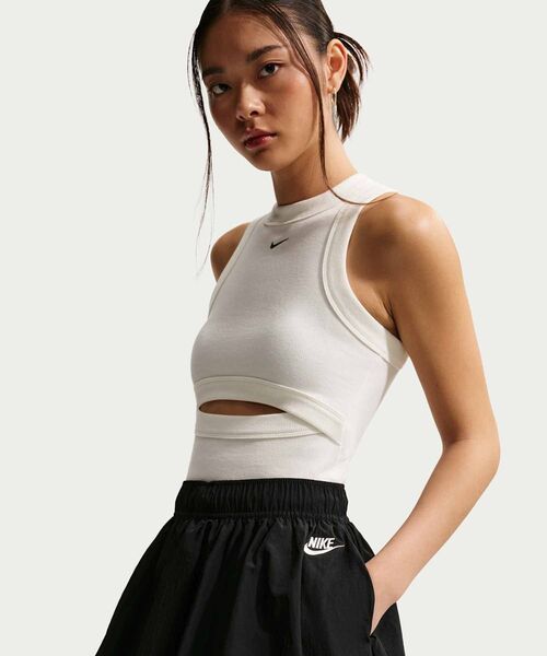 NIKE（ナイキ）の「ナイキ スポーツウェア ウィメンズ ルーズ バブル スカート / Nike Sportswear Women's Loose Bubble Skirt IQ0062-010 Black（スカート・レディース・ブラック・XS/XL/L/M/S）」の21枚目の写真