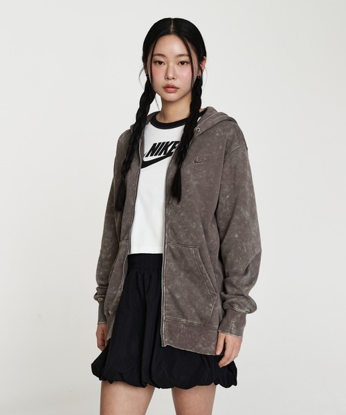 NIKE（ナイキ）の「ナイキ スポーツウェア ウィメンズ ルーズ バブル スカート / Nike Sportswear Women's Loose Bubble Skirt IQ0062-010 Black（スカート・レディース・ブラック・XS/XL/L/M/S）」の16枚目の写真