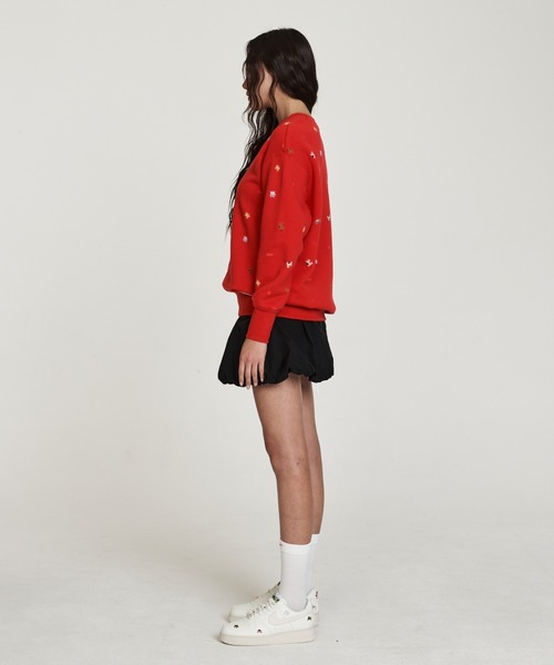 NIKE（ナイキ）の「ナイキ スポーツウェア ウィメンズ ルーズ バブル スカート / Nike Sportswear Women's Loose Bubble Skirt IQ0062-010 Black（スカート・レディース・ブラック・XS/XL/L/M/S）」の4枚目の写真