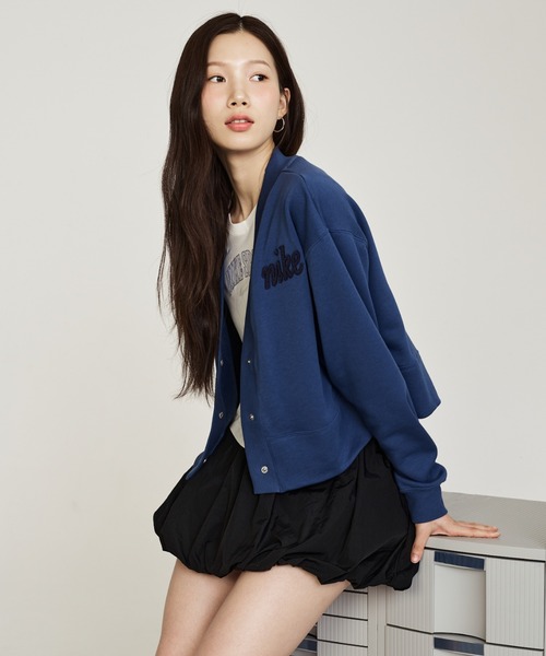 NIKE（ナイキ）の「ナイキ スポーツウェア ウィメンズ ルーズ バブル スカート / Nike Sportswear Women's Loose Bubble Skirt IQ0062-010 Black（スカート・レディース・ブラック・XS/XL/L/M/S）」の14枚目の写真