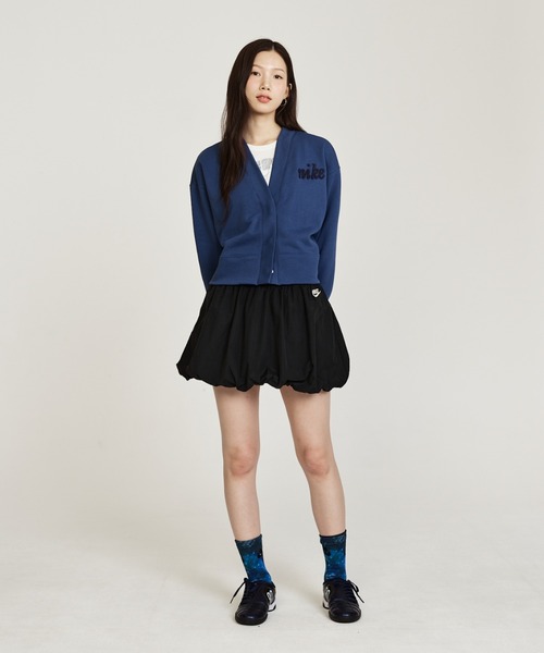 NIKE（ナイキ）の「ナイキ スポーツウェア ウィメンズ ルーズ バブル スカート / Nike Sportswear Women's Loose Bubble Skirt IQ0062-010 Black（スカート・レディース・ブラック・XS/XL/L/M/S）」の10枚目の写真