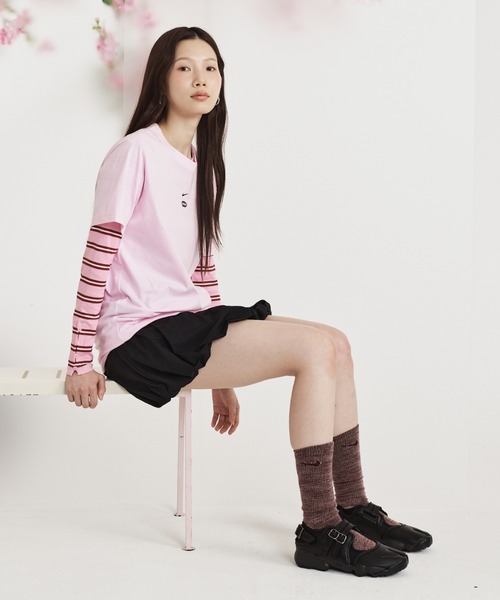 NIKE（ナイキ）の「ナイキ スポーツウェア ウィメンズ ルーズ バブル スカート / Nike Sportswear Women's Loose Bubble Skirt IQ0062-010 Black（スカート・レディース・ブラック・XS/XL/L/M/S）」の19枚目の写真