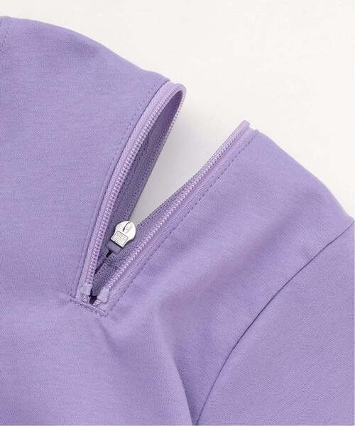 ANNA SUI mini（アナスイ・ミニ）の「【親子リンク】ラインストーンロゴTシャツ（Tシャツ/カットソー・キッズ・パープル/ホワイト/ブラック・L(145-155cm)/L(130-140cm)/M(115-125cm)/L 155-165cm）」の9枚目の写真