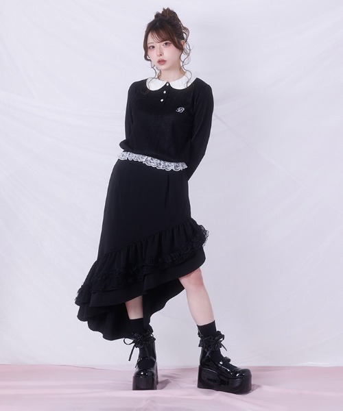 FickleBebe(フィクルベベ)の「エナメルシュシュパンプス(パンプス・レディース・ホワイト/ブラック・SMALL/LARGE/MEDIUM)」の19枚目の写真