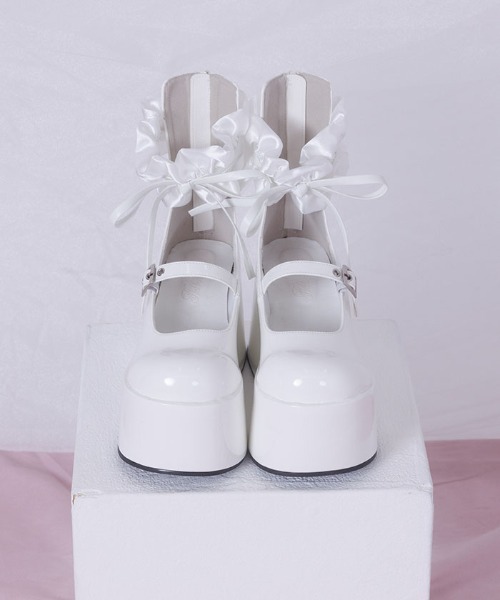 エナメルシュシュパンプス（パンプス）｜FickleBebe（フィクルベベ）の